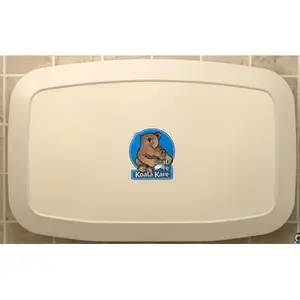 KOALA KARE PRODUCTS KB200-00 Cream Horizontal Wall Mounted Changing Station