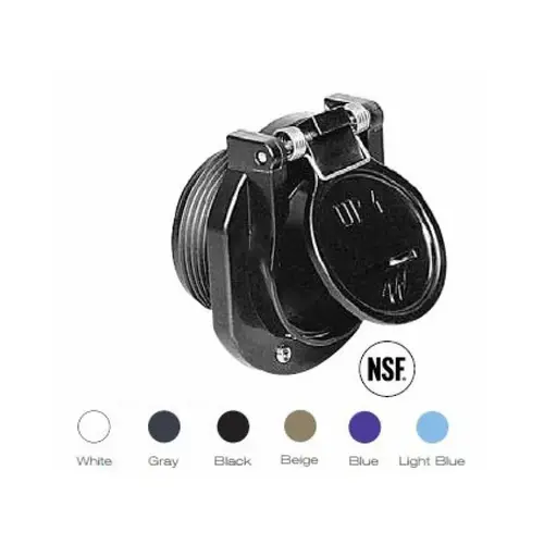 1.5"mpt Gry Vac Lock Safety Fitting Gray