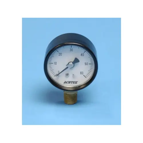 2" Bottom Mount 60 Psi Dry Pressure Gauge 2" Bottom Mount 60 Psi Dry Pressure Gauge