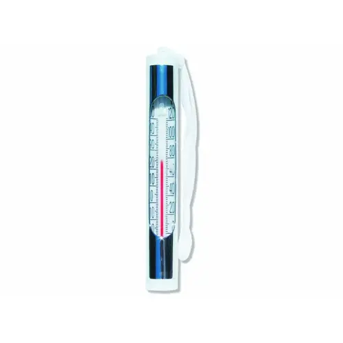 Chrome Brass Deluxe Thermometer Chrome Brass Deluxe Thermometer