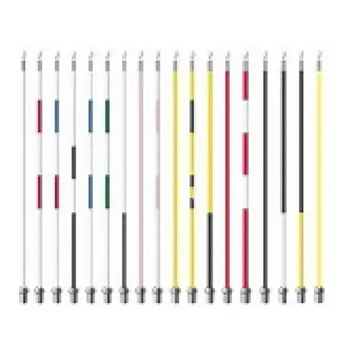 7.5' Red White And Blue Stripe Royaline Flagstick