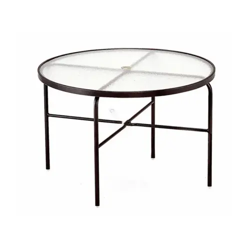 Rd Winston Acrylic Tropic Craft 42" Dining Table Rd Winston Acrylic Tropic Craft 42" Dining Table