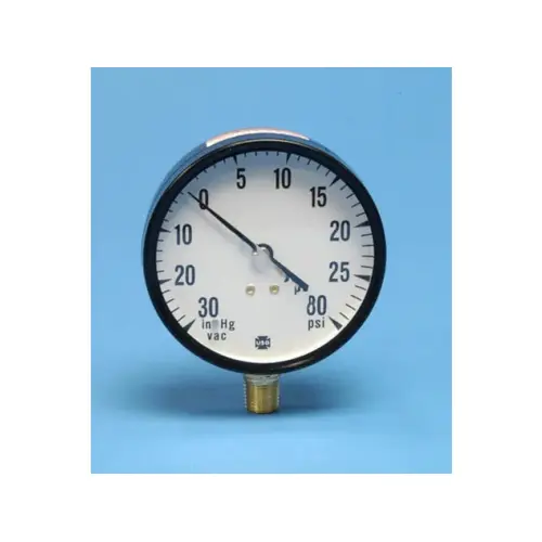 3-1/2" 30-30 Vac/psi Compound Gauge 3-1/2" 30-30 Vac/psi Compound Gauge