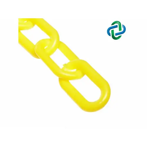 Yellow 9' Stanchion Chain