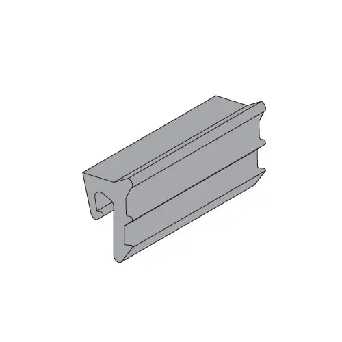 EPDM Series 45X Storefront Gasket - 500 ft Clear Anodized EPDM Series 45X Storefront Gasket - 500 ft Clear Anodized