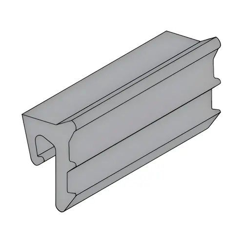 EPDM Series 45X Storefront Gasket - 500 ft Clear Anodized EPDM Series 45X Storefront Gasket - 500 ft Clear Anodized