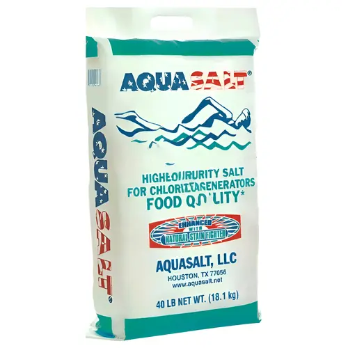 40# Aquasalt Food Quality Salt Bluish White