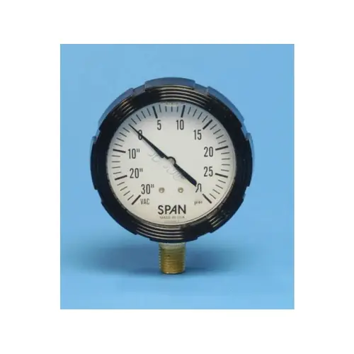 2-1/2" 30-30 Vac/psi Filled Compound Gauge 2-1/2" 30-30 Vac/psi Filled Compound Gauge