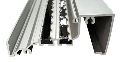 CRL-U.S. Aluminum 45XHB11 Clear Anodized Storefront Sill, Dual Thermally Improved - 24'-3" Stock Length