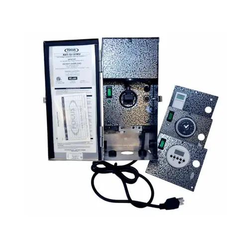 Rxt-12-60/-120/-180 Transformer Face Plate With Digital Timer Rxt-12-60/-120/-180 Transformer Face Plate With Digital Timer