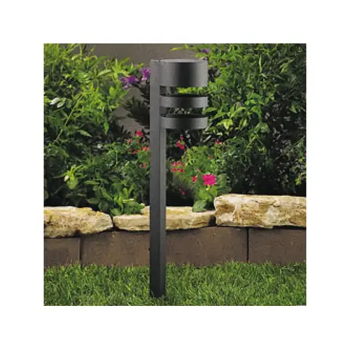 21"h X 4" Black Path Light With T3 Lamp 2.5w 21"h X 4" Black Path Light With T3 Lamp 2.5w