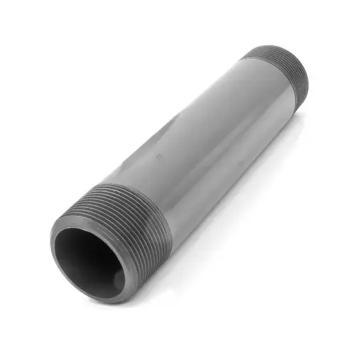 1.5"x6" Tbe Sch80 Cpvc Nipple Gray 1.5"x6" Tbe Sch80 Cpvc Nipple Gray