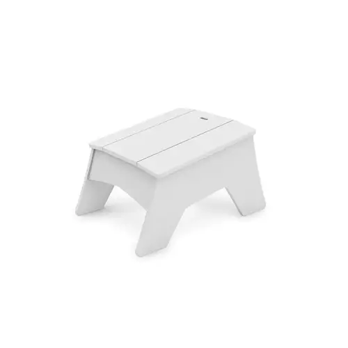 White Mainstay Adirondack Ottoman