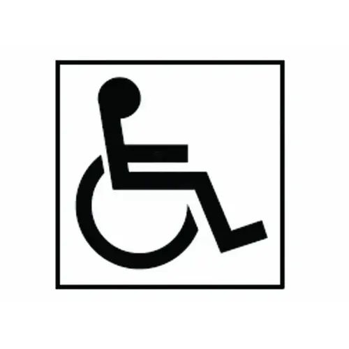 Non-skid Handi Cap Symbol Depth Marker Non-skid Handi Cap Symbol Depth Marker