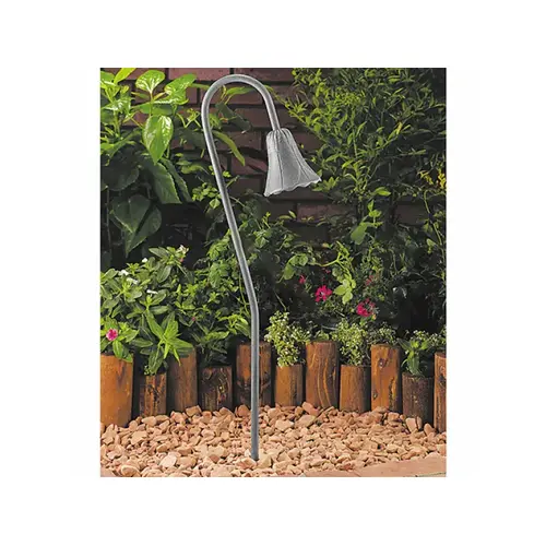 Pewter Tulip Path Light Pewter Tulip Path Light