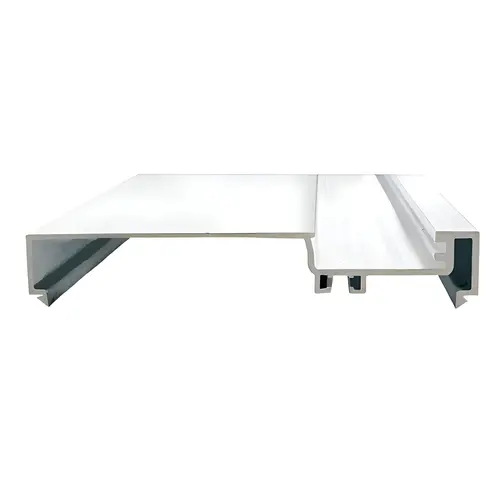 6" Male Split Mullion, White Kynar Paint- 24'-2" Stock Length 6" Male Split Mullion, White Kynar Paint- 24'-2" Stock Length