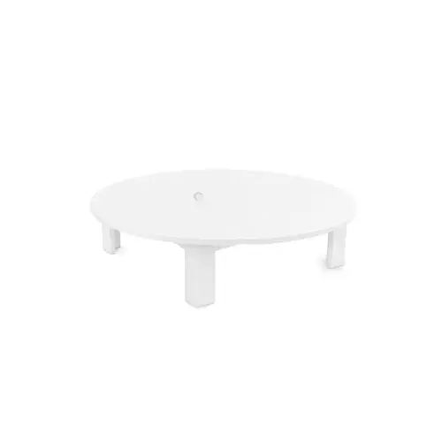 White Mainstay Round Coffee Table White Mainstay Round Coffee Table
