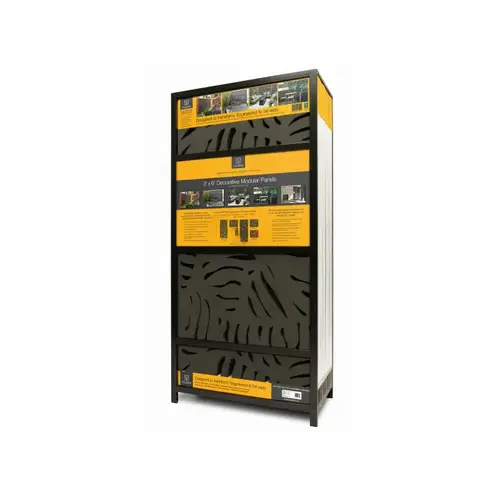 40pcs/bdl 5 Of Ea 5'x3' Wpc Panel Display Ass