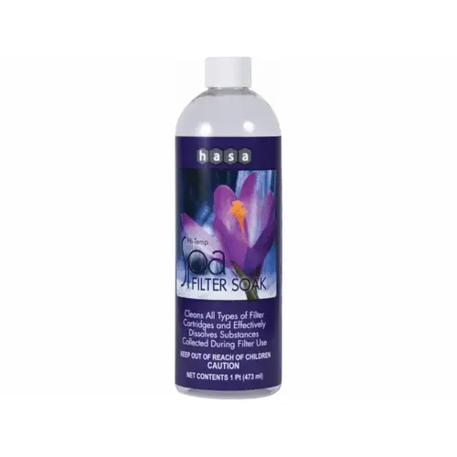 1 Pt Bottle Hi-temp Spa Filter Soak 1 Pt Bottle Hi-temp Spa Filter Soak