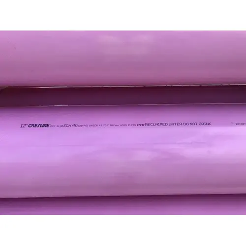 12" Sch40 Sw Purple Pvc Pipe 12" Sch40 Sw Purple Pvc Pipe