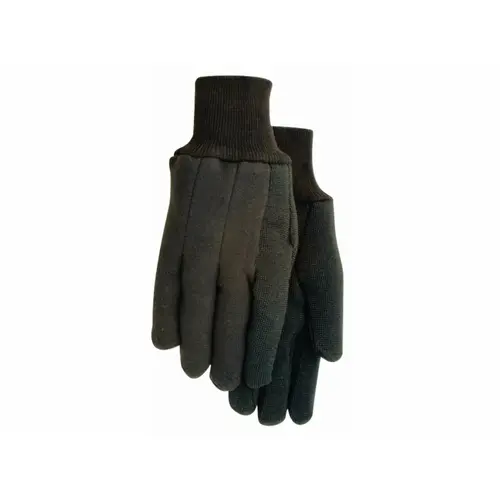 Midwest Gloves Lg Brown Jersey With Mini Dots Midwest Gloves Lg Brown Jersey With Mini Dots