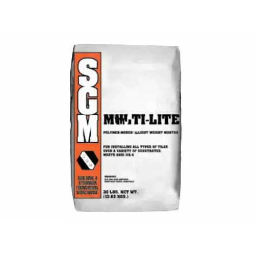 30# Lightweight Modified Mortar Multi-lite Polymer Gray/white 30# Lightweight Modified Mortar Multi-lite Polymer Gray/white