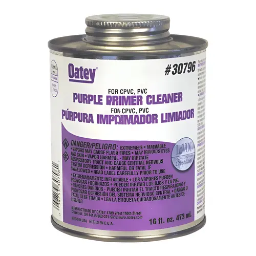 30796 PRIMER/CLEANER PURPLE 16OZ 30796 PRIMER/CLEANER PURPLE 16OZ