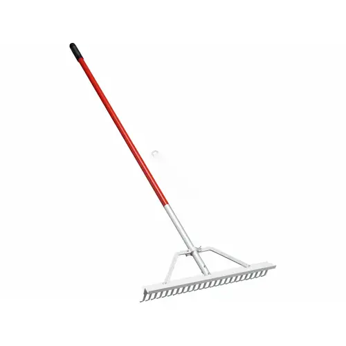 24" Landscape Rake With Aluminum Handle 24" Landscape Rake With Aluminum Handle