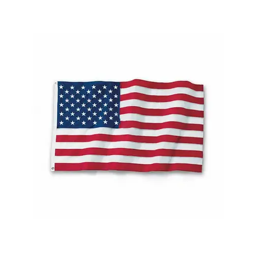 Par Aide 5'x8' Nylon American Flags Par Aide 5'x8' Nylon American Flags