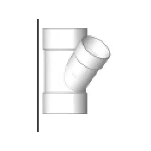 Stan Roberts 8"x4" Sdr35 Wye Solvent Weld Stan Roberts 8"x4" Sdr35 Wye Solvent Weld