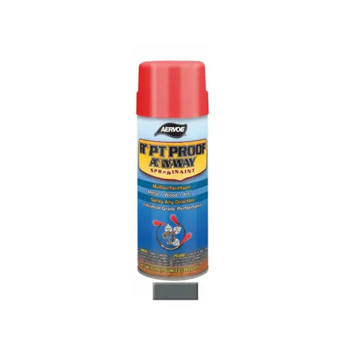 Any-Way RustProof Enamels, 12 oz Aerosol Can, Meter Gray (ANSI-49), High-Gloss