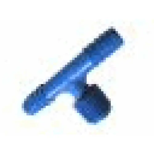 1/2" Blue Double Helix X Double Helix X Mipt Irrigation Twister Tee