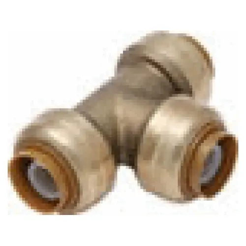 3/4 in. Brass Push-to-Connect Tee 3/4 in. Brass Push-to-Connect Tee