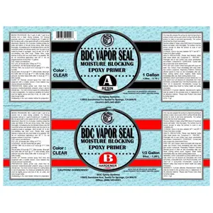 BD Classic Enterprises BDCVAPORP-1.5 1.5gal Cod Gry Pigment Vapor Seal Primer Gray