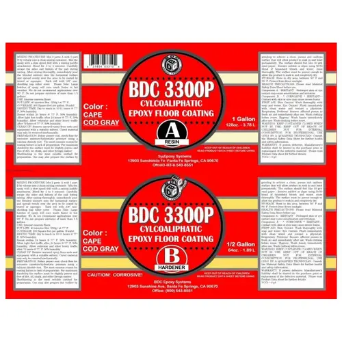 1.5gal Cod Gry Pigment Cyclo Epoxy