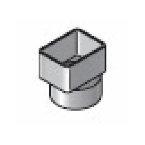 Nds 3" Drain 3" Pvc Down Spout Adapter Nds White Nds 3" Drain 3" Pvc Down Spout Adapter Nds White