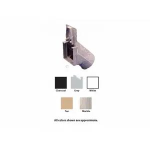 Mortex DXEST Tan Drain Rite End Spout