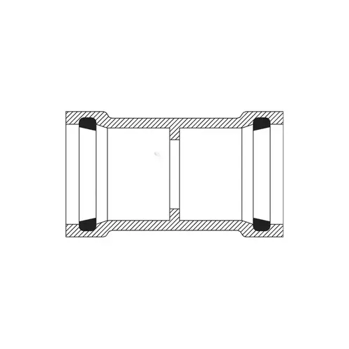 3" Gasket X Gasket Pvc Repair Coupling For Ips Pressure Pipe 3" Gasket X Gasket Pvc Repair Coupling For Ips Pressure Pipe