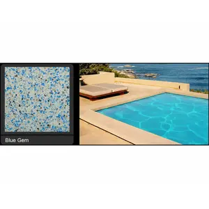 Florida Stucco GM BLUE 80 Lbs Blue Gem Finish