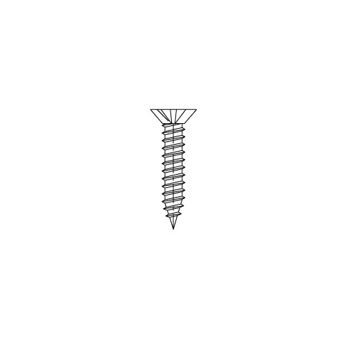 StormWall XL #10 x 1" Flat Head Phillips Screw - Pk/100 Mill