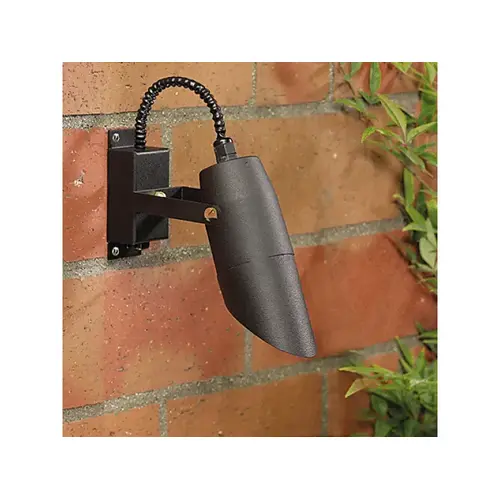 6-3/4" X 2-1/4" Architectual Bronze Wall Light Mr16 Lamp 4.5w 6-3/4" X 2-1/4" Architectual Bronze Wall Light Mr16 Lamp 4.5w