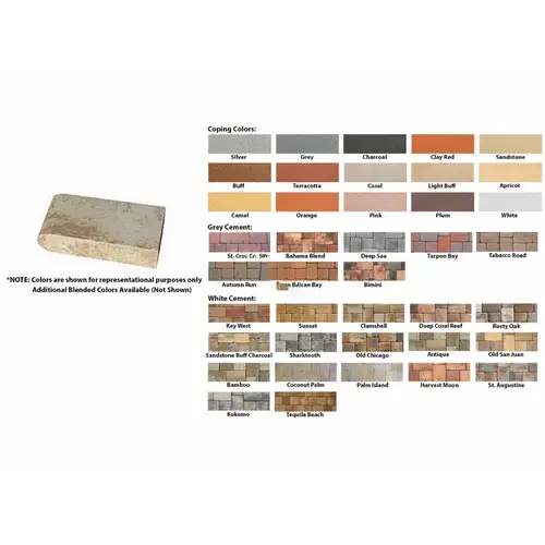 Bullnose Coping Camel Bullnose Coping Camel