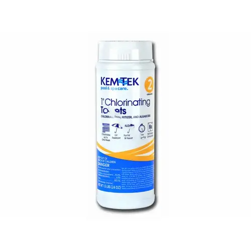 1" Chlorine Tabs White 1" Chlorine Tabs White