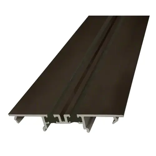 Bronze Black Anodized Head/Jamb Filler, Dual Thermally Improved Bronze Black Anodized Head/Jamb Filler, Dual Thermally Improved