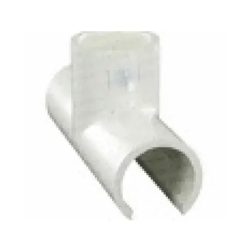 .75" X .75" White Sch 40 Pvc Snap Tee Snap X Slip