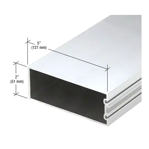 Mill 5" Structural Silicone Glazed Vertical Mullion - 24'-2" Stock Length Mill 5" Structural Silicone Glazed Vertical Mullion - 24'-2" Stock Length