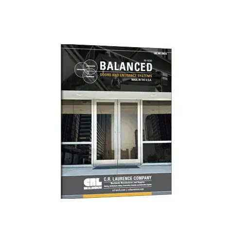 Balanced Doors and Entrance Systems Catalog Balanced Doors and Entrance Systems Catalog