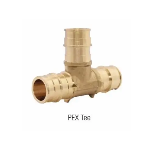 Legend 1" Nl Br Pex X 1" Mnpt Tee Legend 1" Nl Br Pex X 1" Mnpt Tee