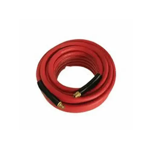 1"x75' Red Rubb Hose Mxf Npt