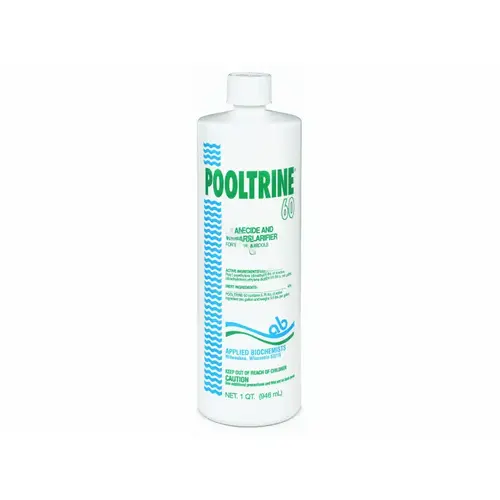 1 Qt Pooltrine 60 Algaecide 1 Qt Pooltrine 60 Algaecide